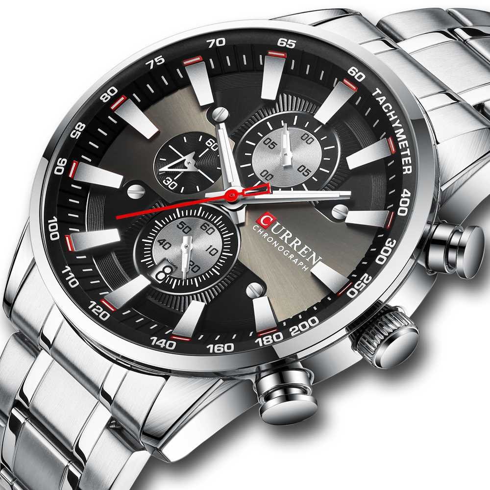 

Наручные часы Curren 8351 Silver-Black