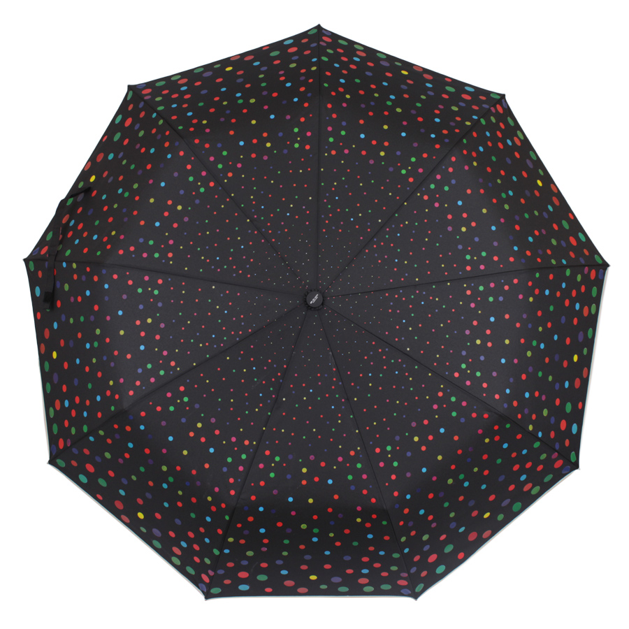 

Зонт складной de esse 3221 полуавтомат Горошек