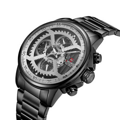 

Наручные часы Naviforce NF9150 Black-Silver