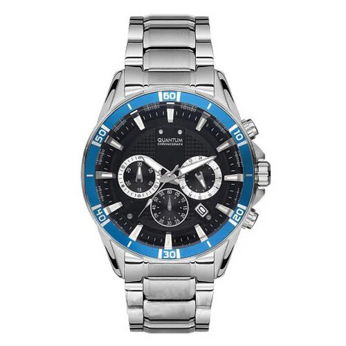

Наручные часы Quantum ADG 680.350 Silver-Blue-Black