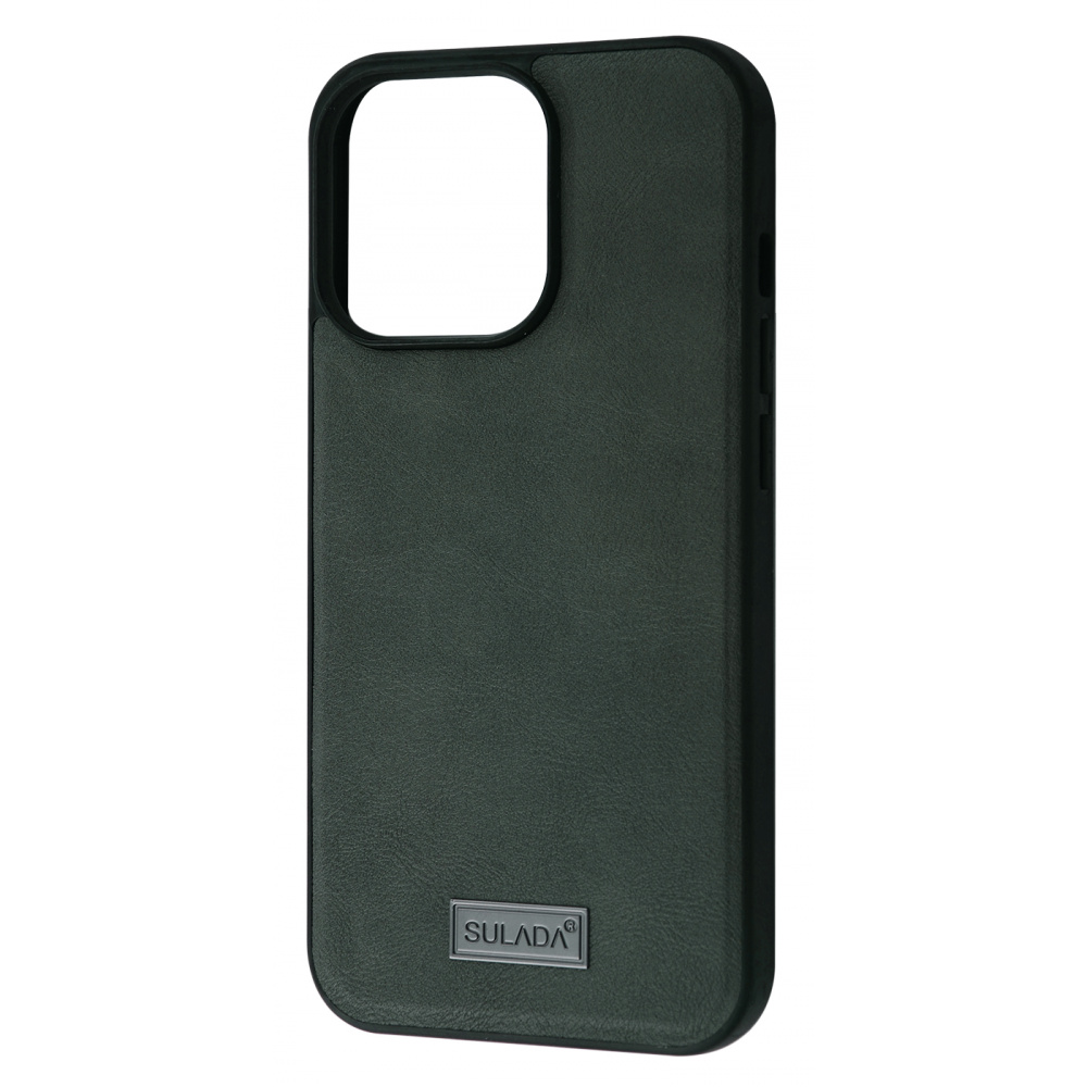 

Чехол-накладка SULADA Junshang iPhone 13 Pro Max green Зеленый