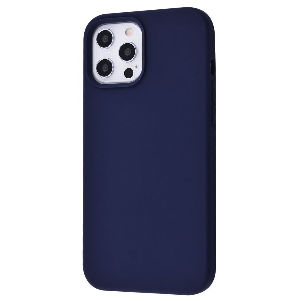 

Чехол-накладка TOTU Silicone Full Protect (TPU) iPhone 12 Pro Max blue Синий