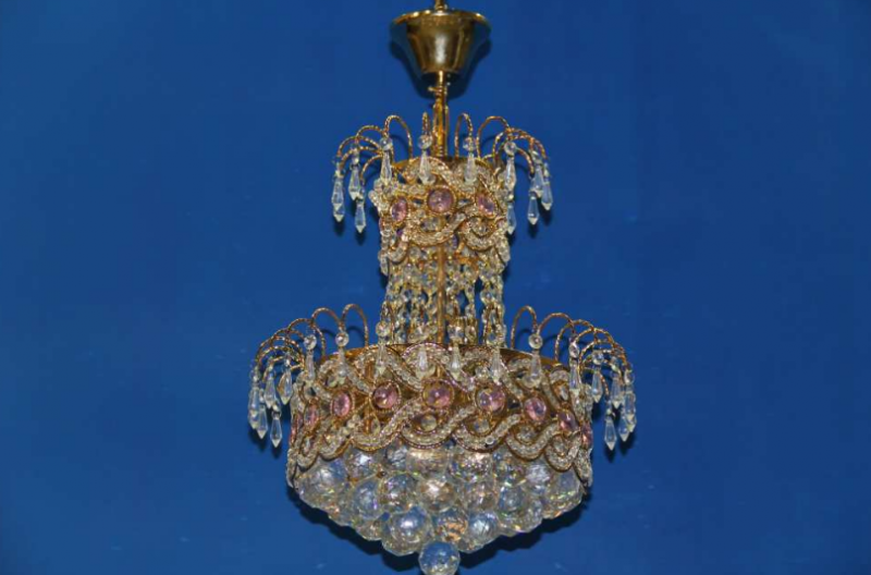 

Люстра Хрустальная люстра Ray L83471/5 (FGD+PINK) (AN004835)