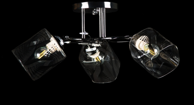 

Люстра с плафонами Ray L9622/3 (GM) (AN004988)