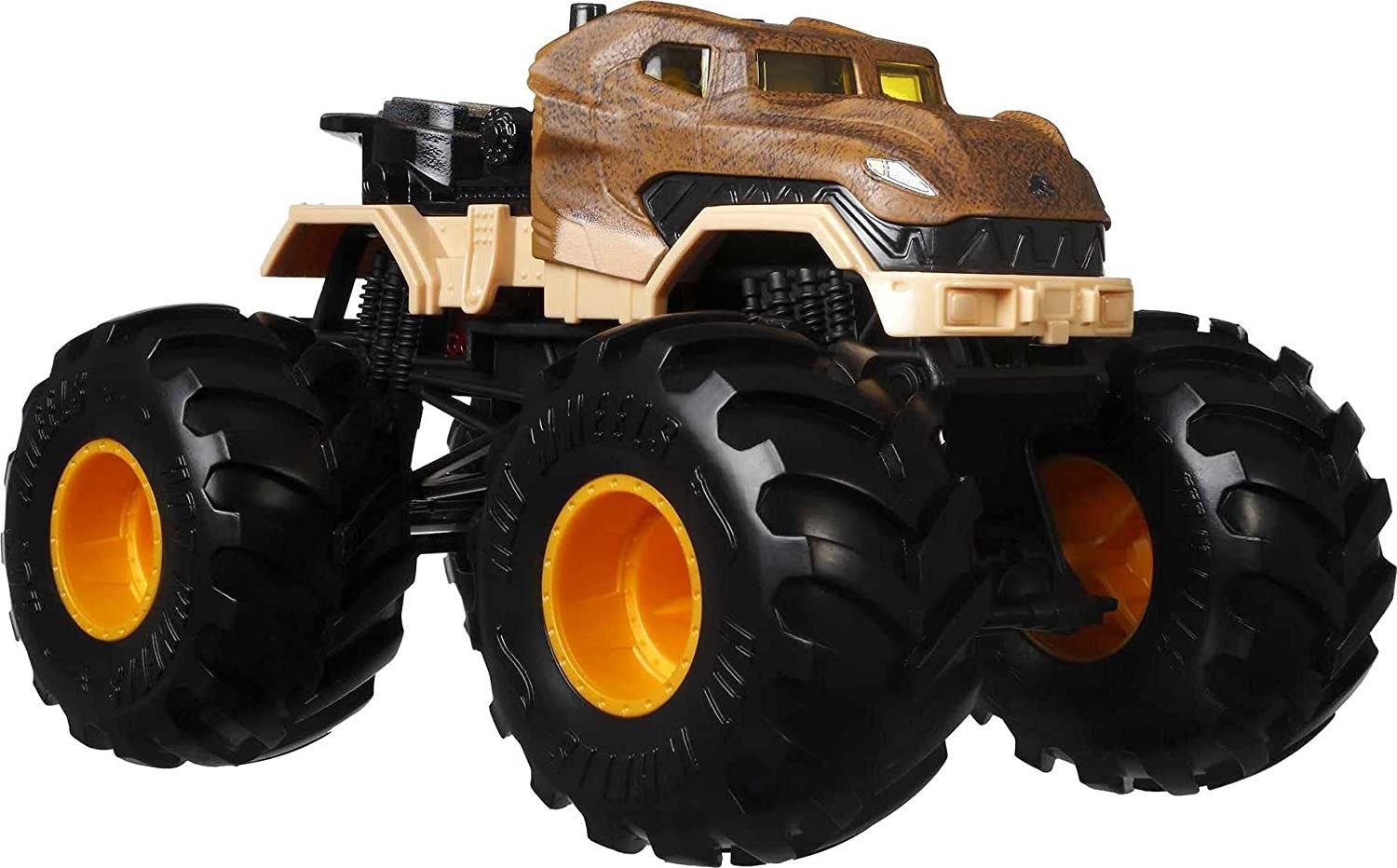 

Машинка Hot Wheels Monster Trucks монстр трак 1:24 Тираннозавр Рекс (GWK96)