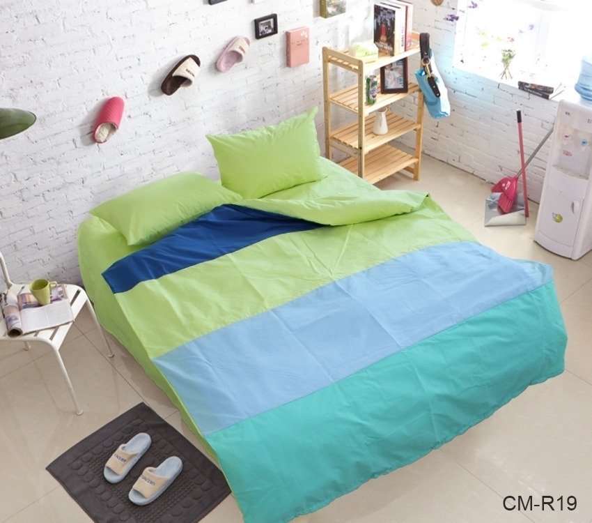 

Постельное белье ранфорс TAG Color Mix CM-R19 Евро