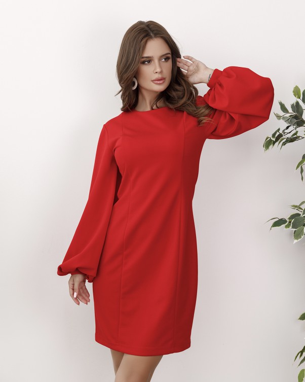 

Платье ISSA PLUS 12194  красное, Платье ISSA PLUS 12194 L красное