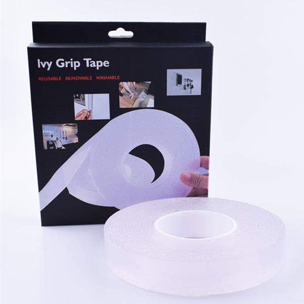 

Многоразовая сверхсильная клейкая лента Ivy Grip Tape 3 м Прозрачная (Sm378438)