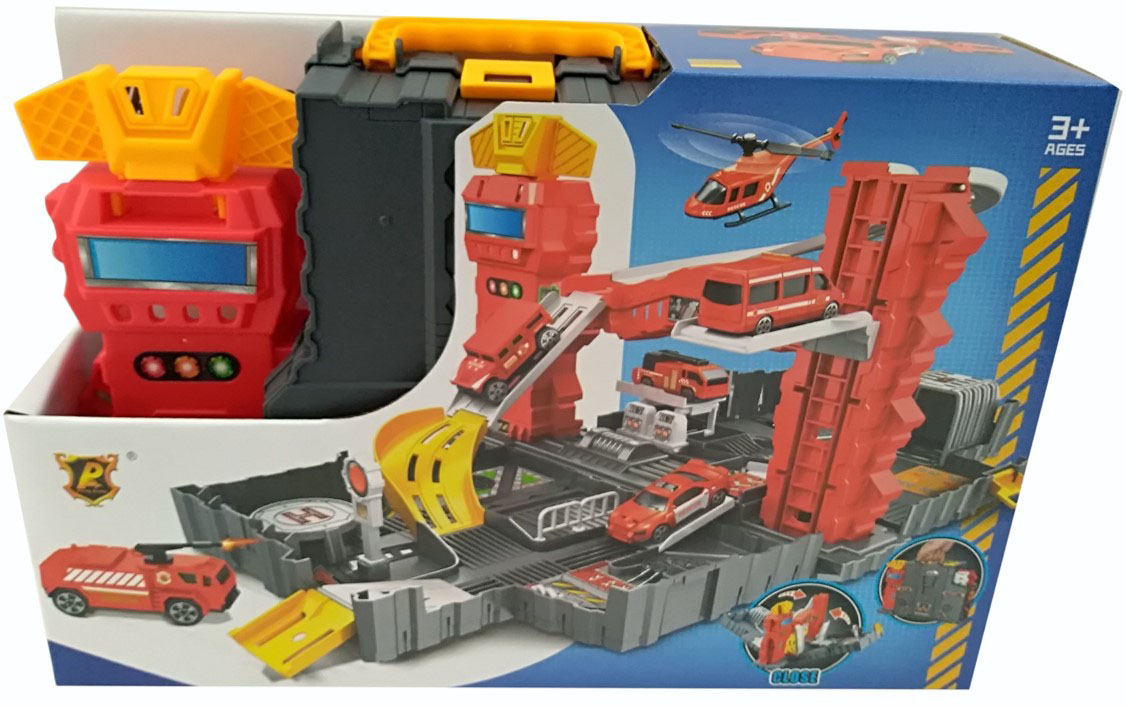

Набор игровой Maya Toys Паркинг Пожарная служба (4812501175615)