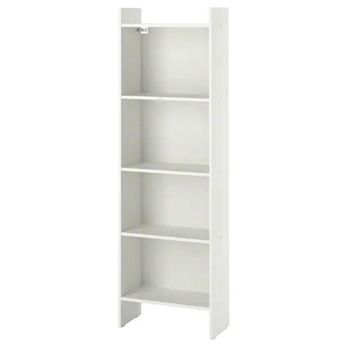 

Книжный шкаф открытый IKEA BAGGEBO 50x25x160 см Белый (204.367.13)