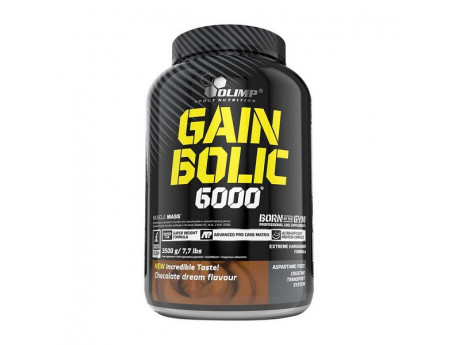 

Гейнер Gain Bolic 6000 Olimp 3.5кг Вкус Банан