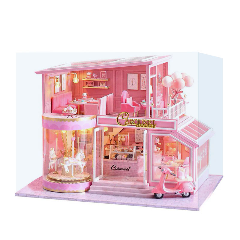 

Кукольный дом конструктор DIY Cute Room A-073-B Карусель