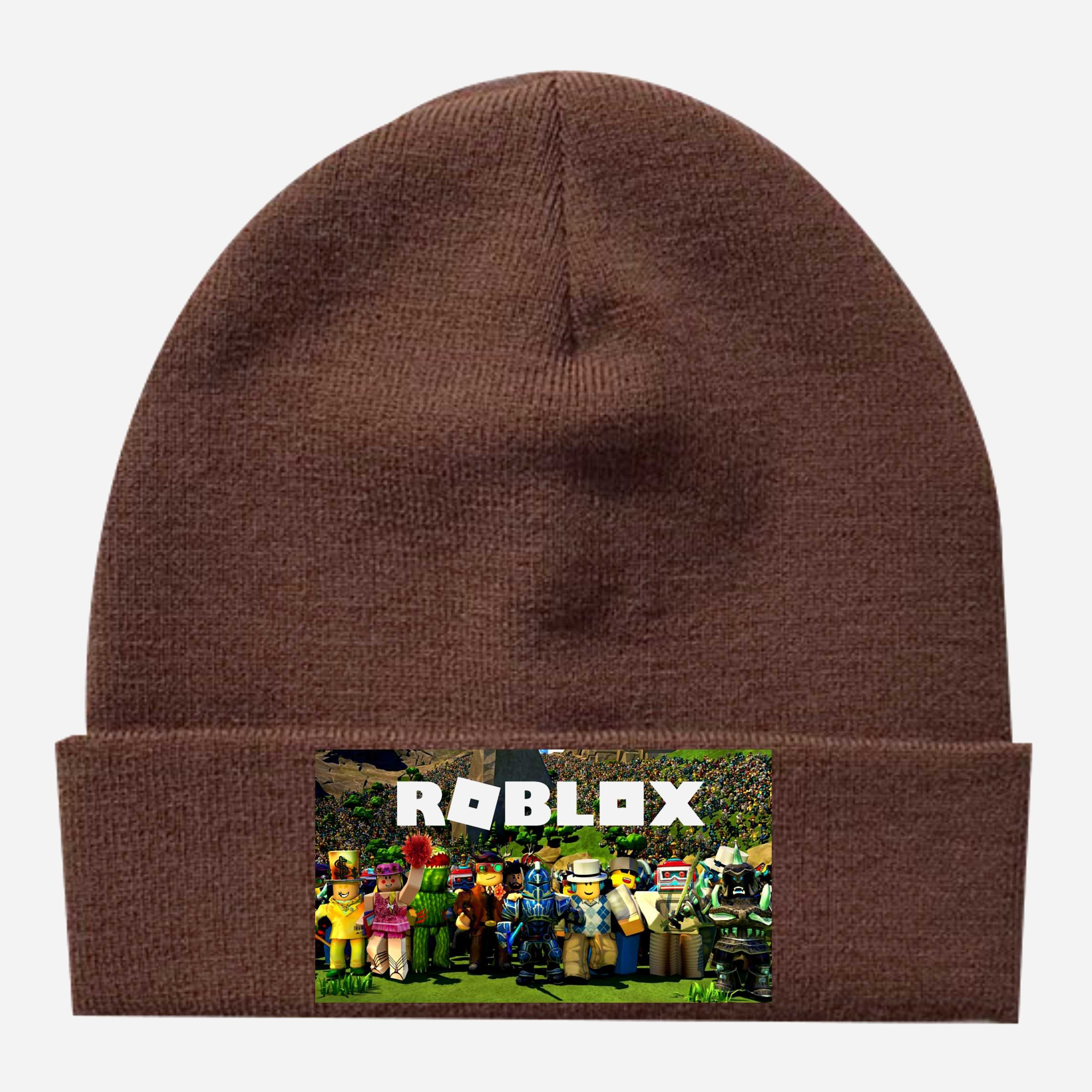 

Шапка Спиногрыз Roblox № 04-00133 54-56 Коричневая