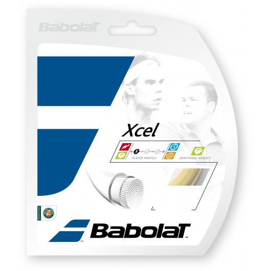 

Теннисные струны для ракетки Babolat XCEL 12М (Комплект,12 метров) 241110/128 130
