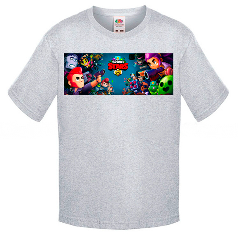 

Футболка Fruit of the Loom Brawl Stars Серый 140 см B2BM140