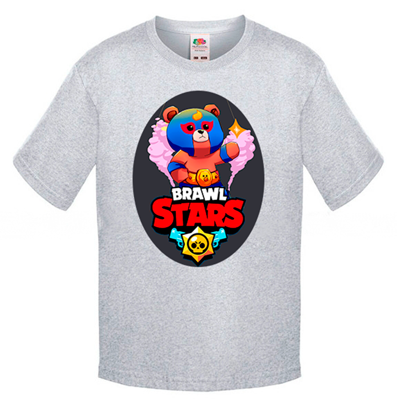

Футболка Fruit of the Loom Brawl Stars Серый 128 см SB5BM128