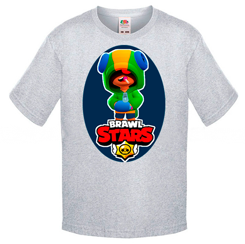 

Футболка Fruit of the Loom Brawl Stars Серый 116 см SB15BM116