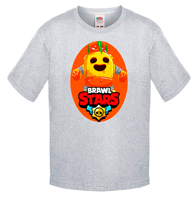 

Футболка Fruit of the Loom Brawl Stars Серый 116 см SB11BM116
