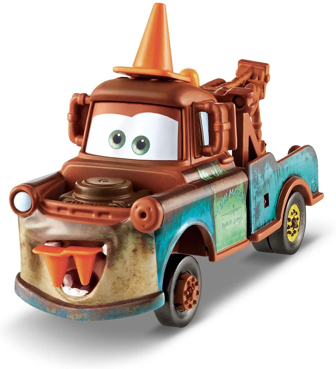 

Disney/Pixar Тачки 3 Deluxe: Мэтр дорожник (Disney Pixar Cars Deluxe Cone Teeth Mater) от Mattel