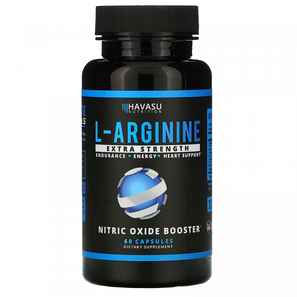 

Аргинин Havasu Nutrition (L-Arginine Extra Strength) 60 капсул