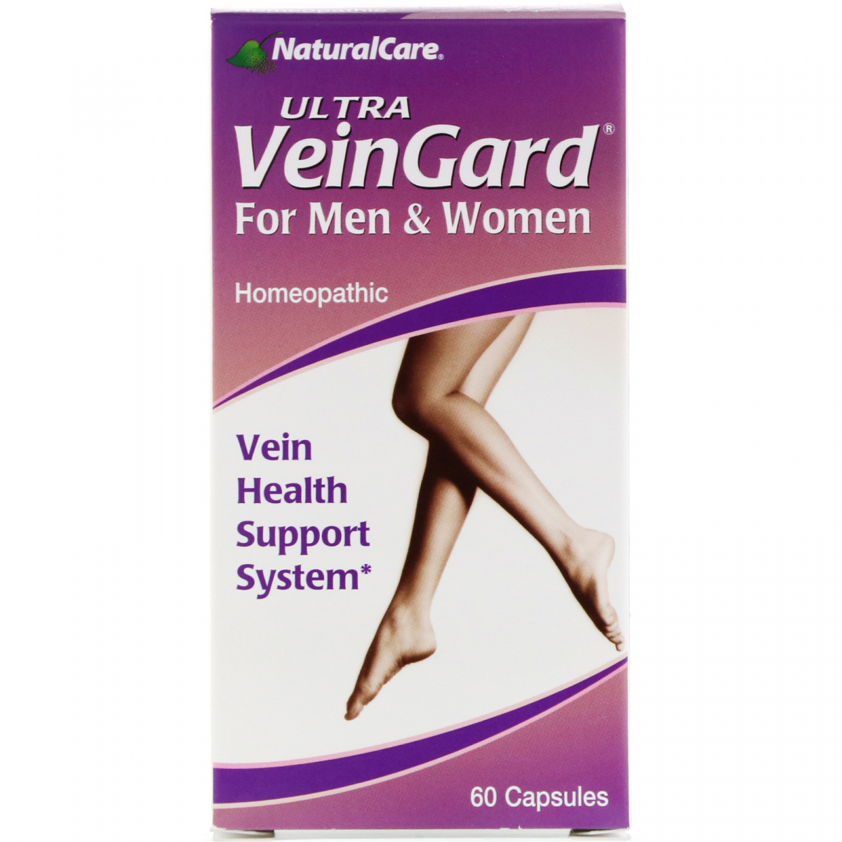 

Ultra Vein-Gard Защита Вен, NaturalCare, 60 капсул
