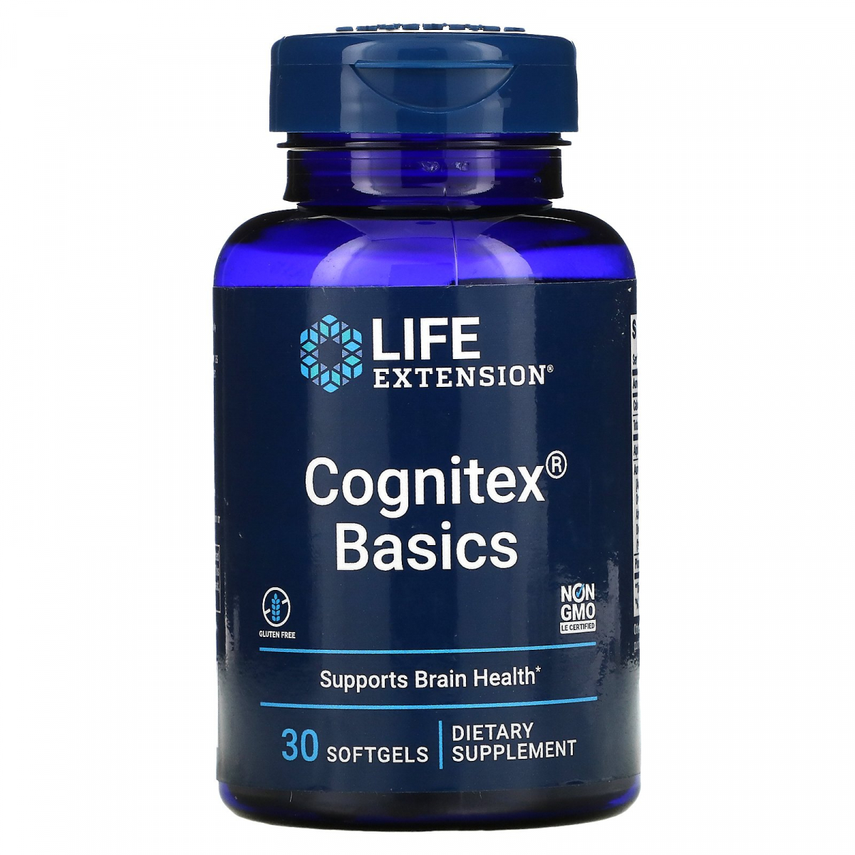 

Витамины для мозга когнитивные основы Life Extension (Cognitex Basics) 30 капсул