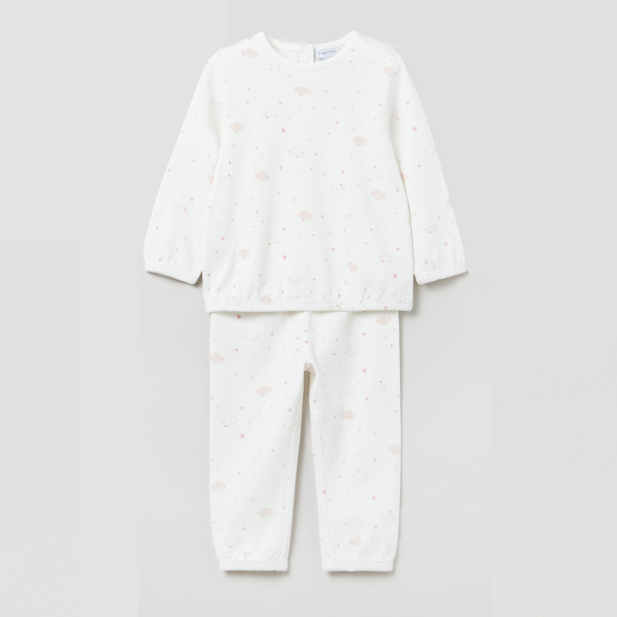

Пижама OVS 1311391-13 92 см White
