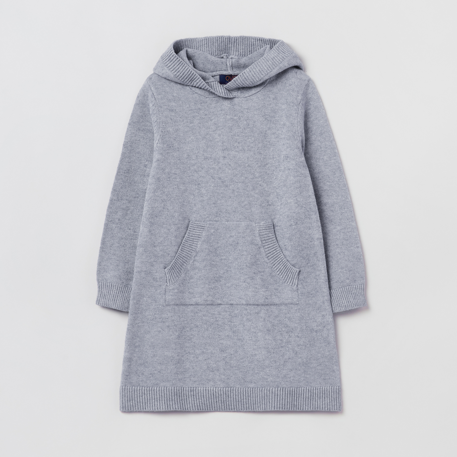 

Платье с длинными рукавами OVS 1328971-172 128 см Grey