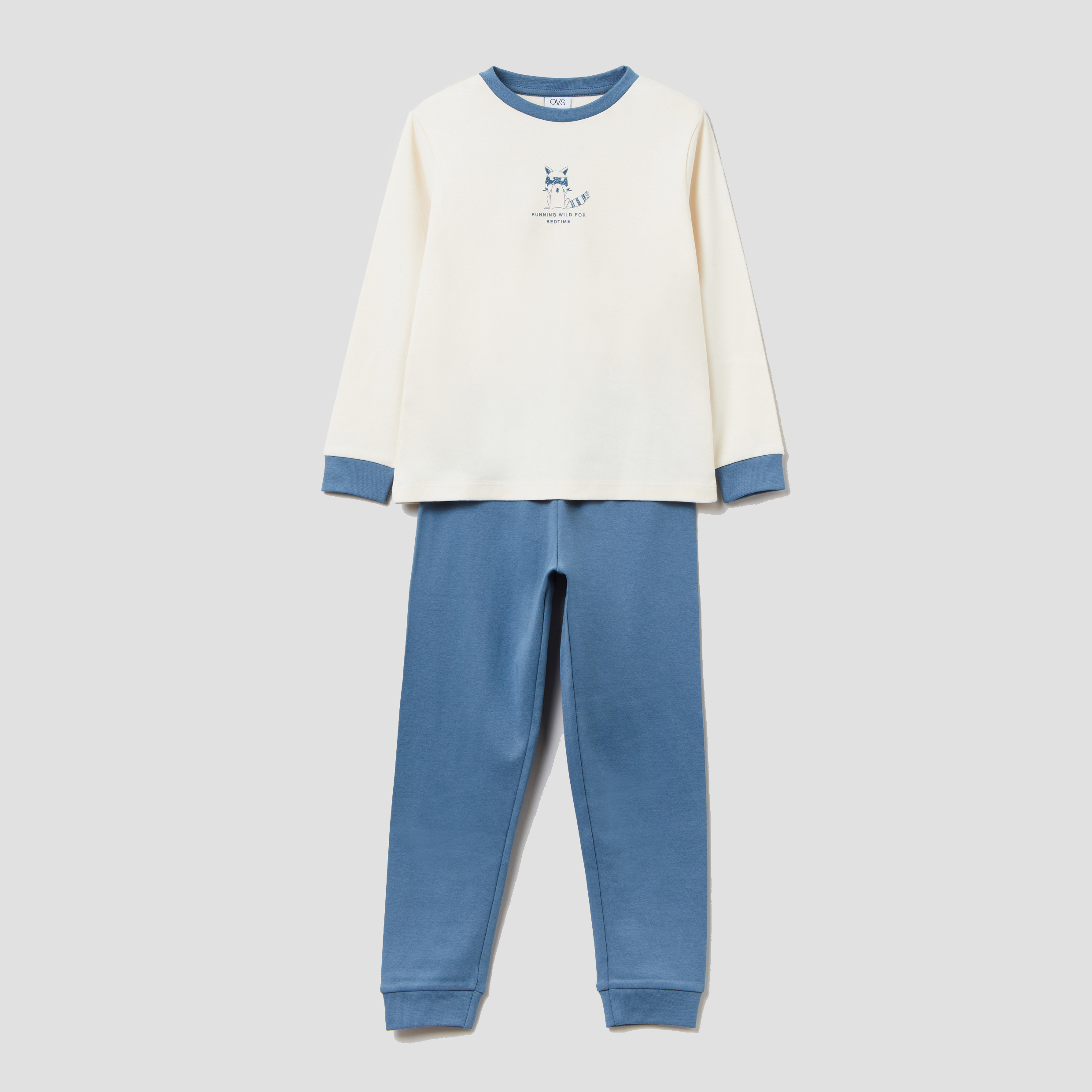 

Пижама (свитшот + штаны) OVS 1341188-261 116 см Pink