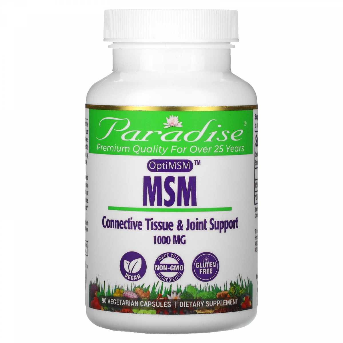 

Метилсульфонилметан Paradise Herbs 90 капсул