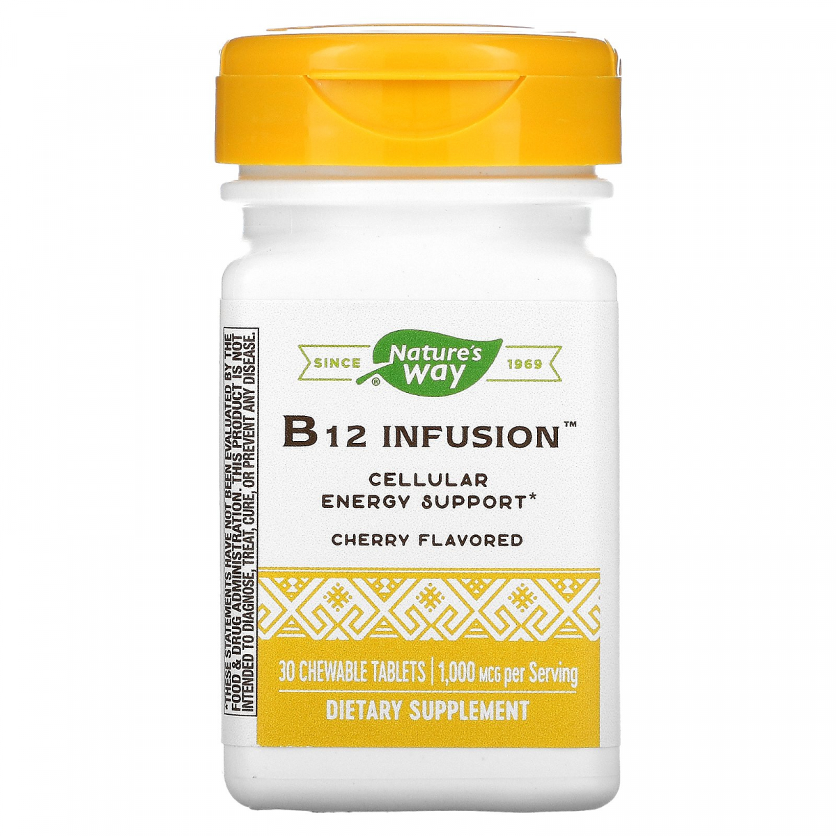

Витамин B12 Enzymatic Therapy (Vitamin B12 Infusion) 30 таблеток со вкусом вишни