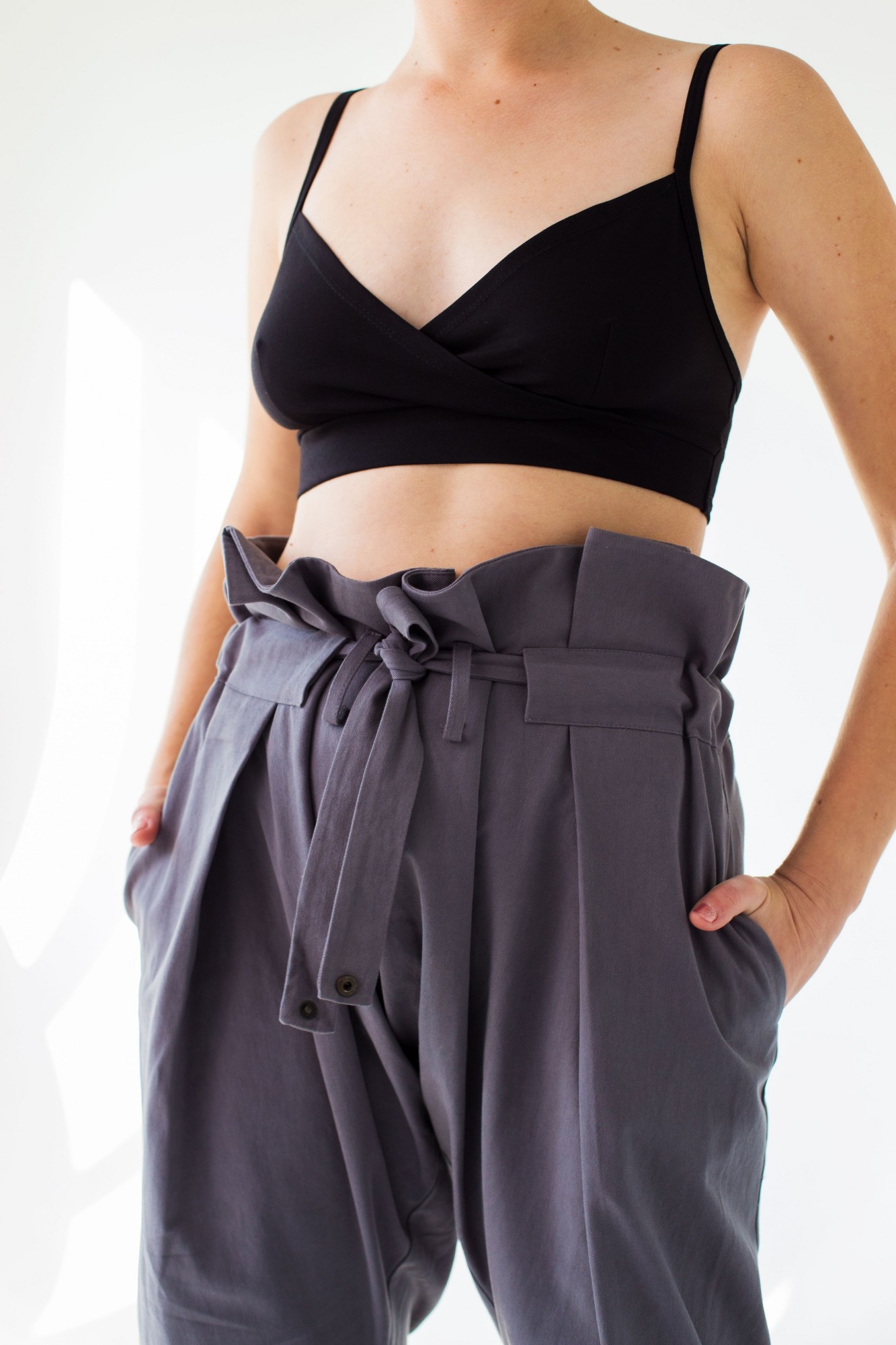 

Топ-майка Sedletskaya  трикотаж черный, Топ-майка Sedletskaya L трикотаж черный