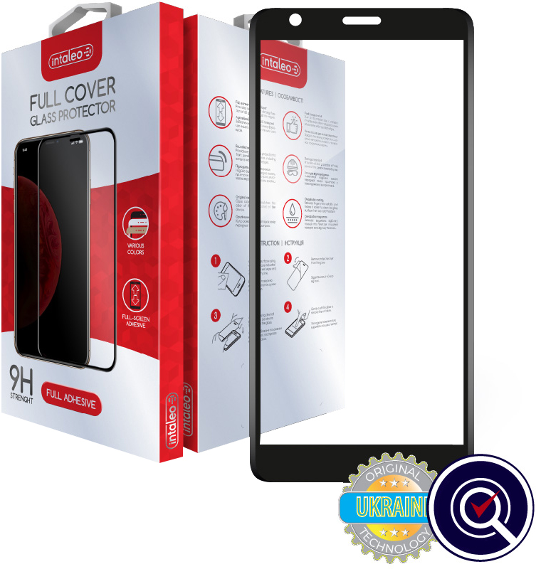 

Защитное стекло Intaleo Full Glue для ZTE Blade L9 Black