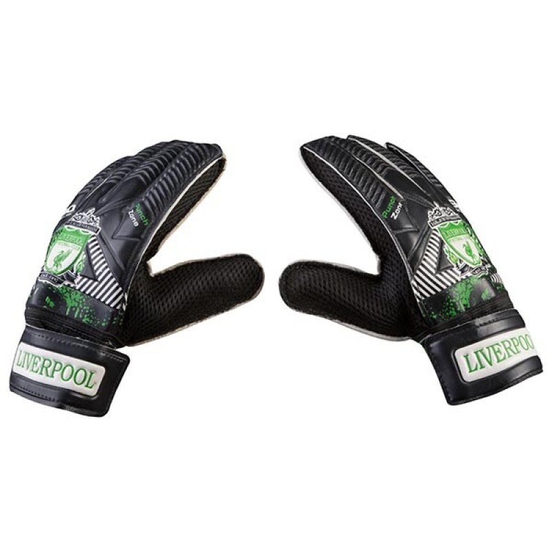 

Вратарские перчатки Latex Foam Liverpool, черно-белый, размер 6, код: GGLF-LV/6-WS