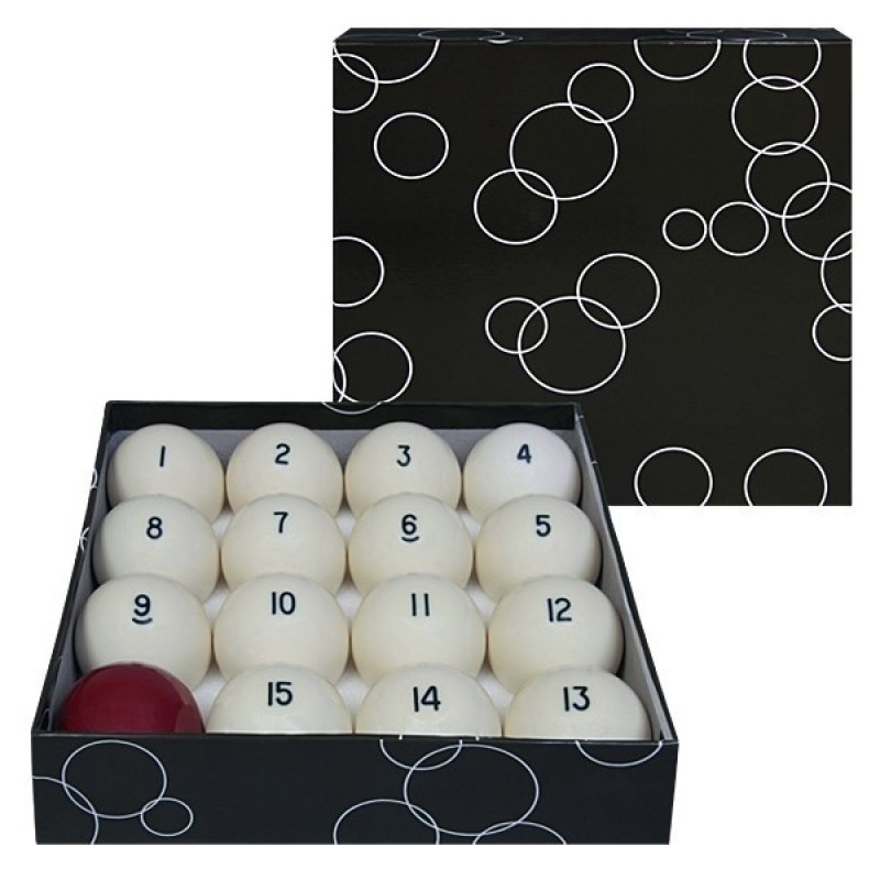 

Шары бильярдные PlayGame D=68мм, белый, код: 68D-WS