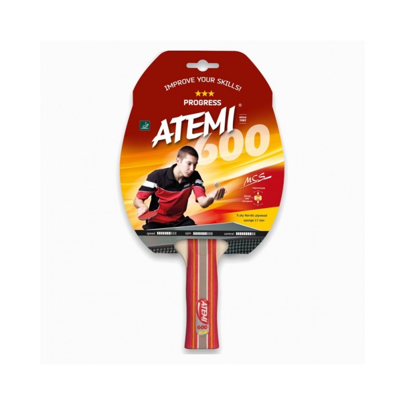 

Ракетка для настольного тенниса Atemi 600 MCS, код: 100420-GSI