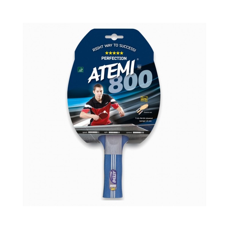 

Ракетка для настольного тенниса Atemi 800 APS, код: 100468-GSI