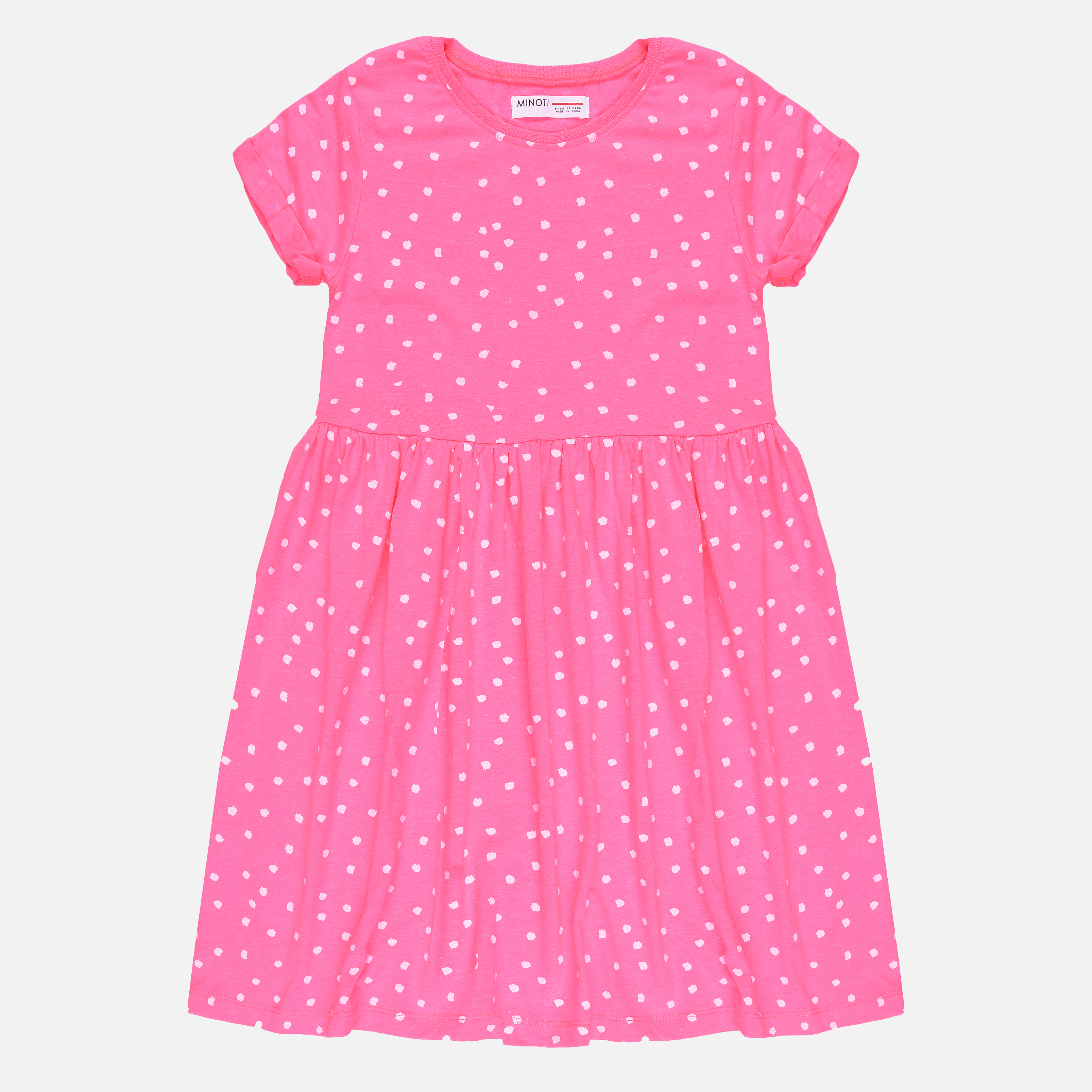 

Платье Minoti 2Kdress25 13149 128-134 см Розовое