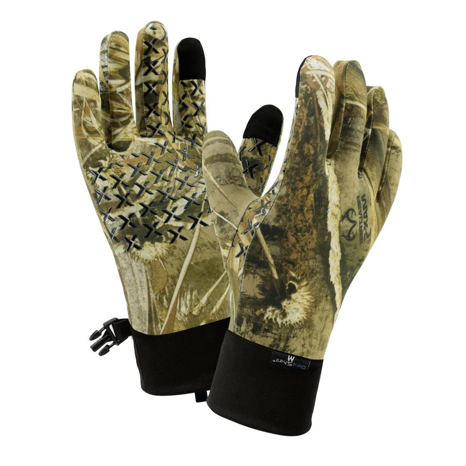 

Рукавички водонепроникні Dexshell StretchFit Gloves, L, камуфляж