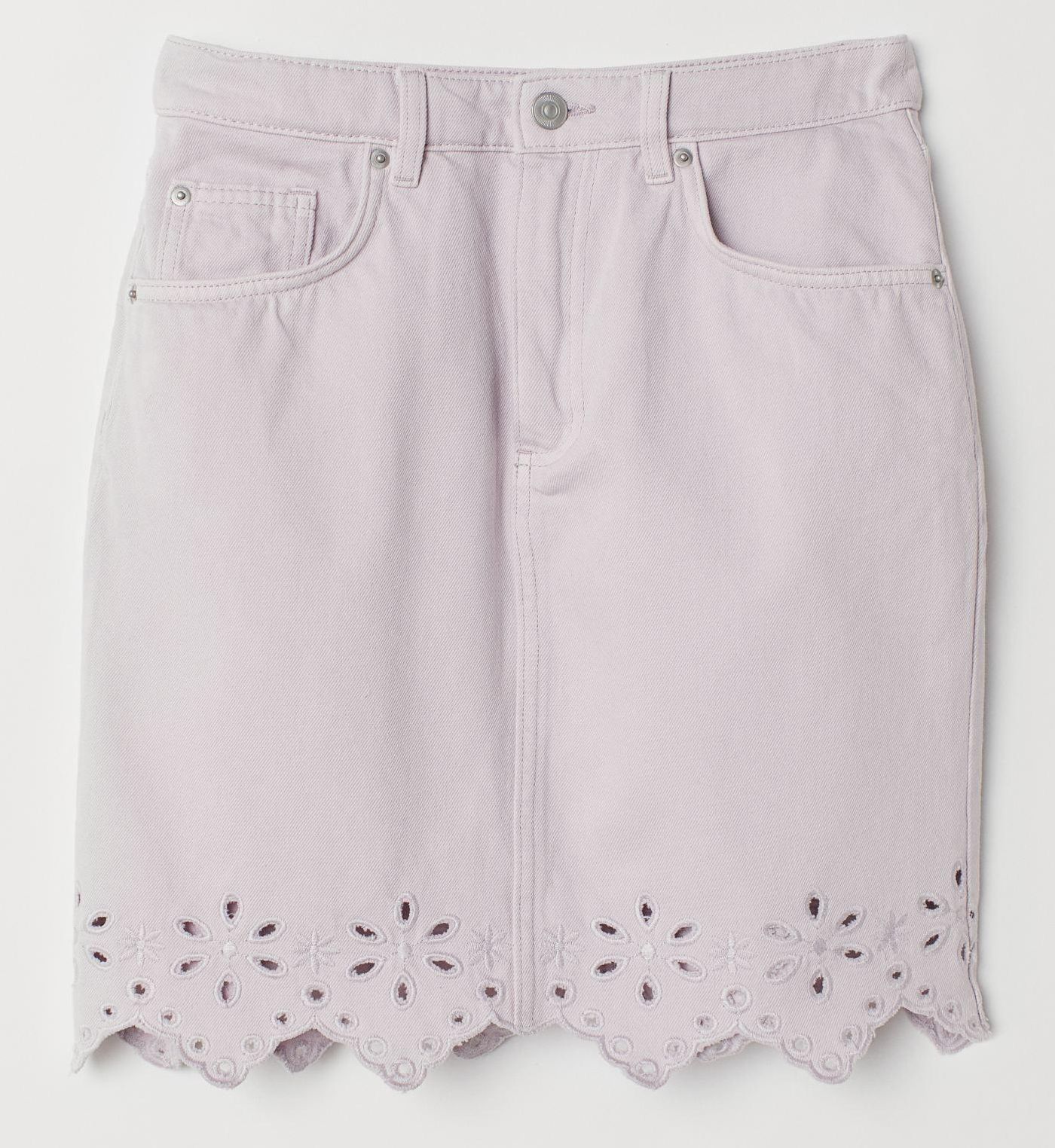 

Юбка H&M 7192439-ACWG 38 Розовая