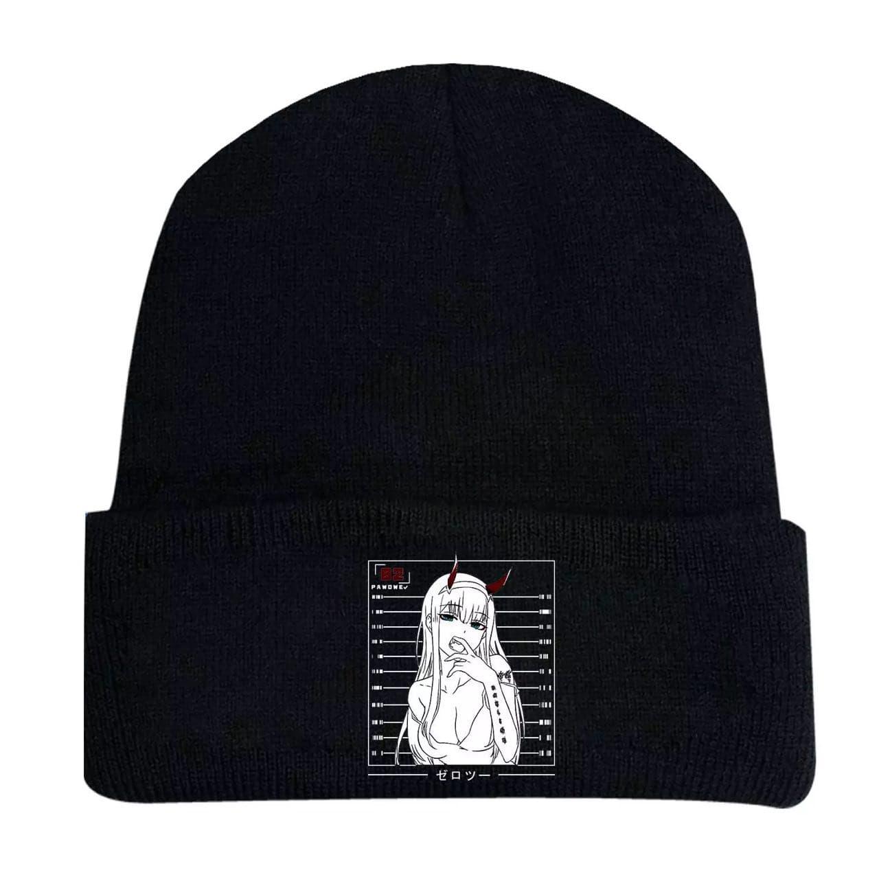 

Шапка Jsstore Аниме Waifu Девушка Черная