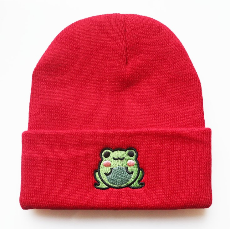 

Шапка Jsstore Лягушка Красная