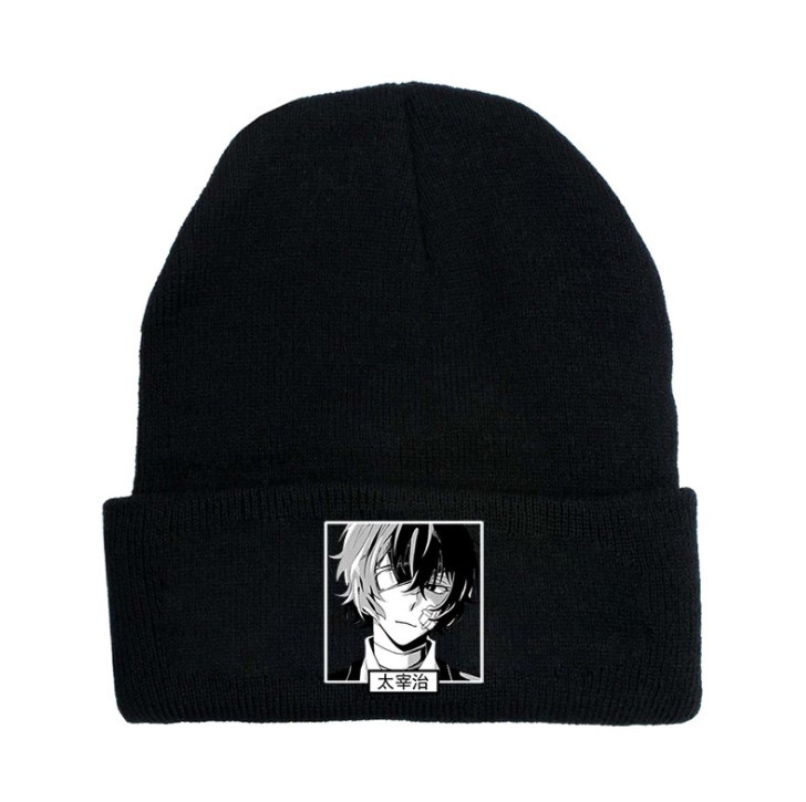 

Шапка Jsstore Аниме Бродячие Псы Наклейка Стиль Одиночка Черная
