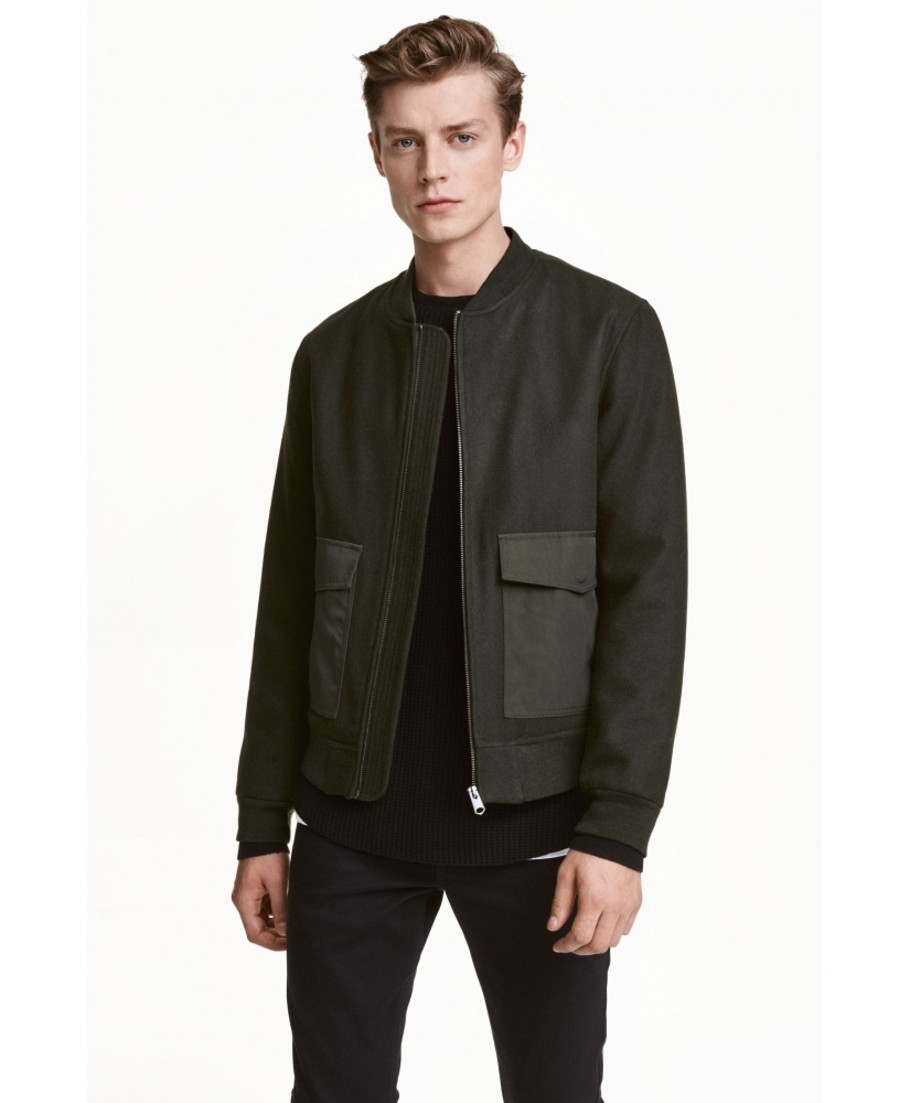 

Бомбер H&M 27229  Зелений, Бомбер H&M 27229 S Зелений