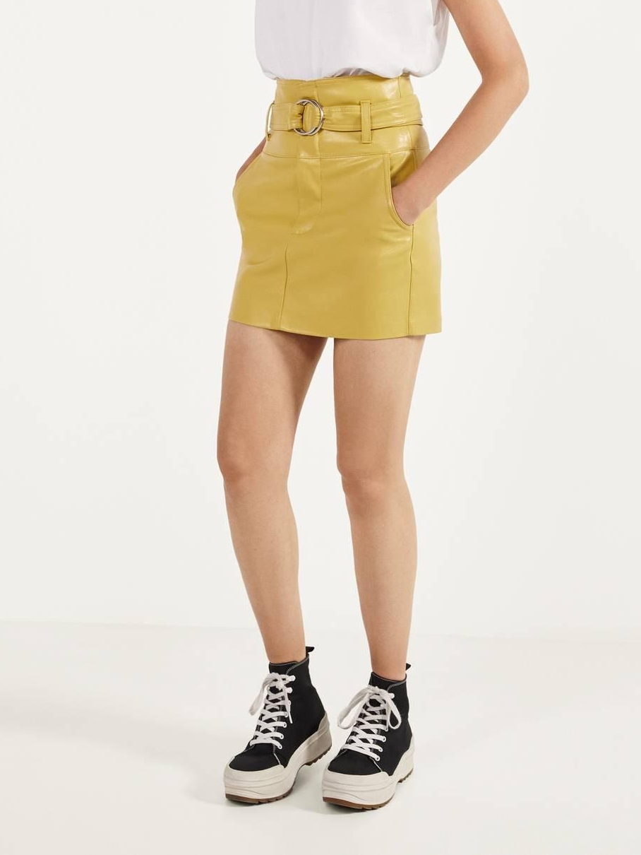 

Юбка Bershka XAZ262278WIZM XS Желтая
