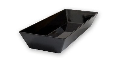 

Блюдо прямоугольное из меламина, 49.7×19.3×7.5 см, черное