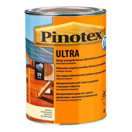 

Антисептик Pinotex Ultra бесцветный 1 л (10081302)
