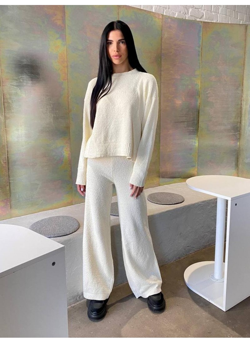 

Костюм женский мягкий махровый bala Modern Boutique кремовый, S КО9027