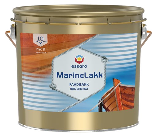 

Лак яхтный Eskaro Marine Lak матовый 2,4 л (11870131)