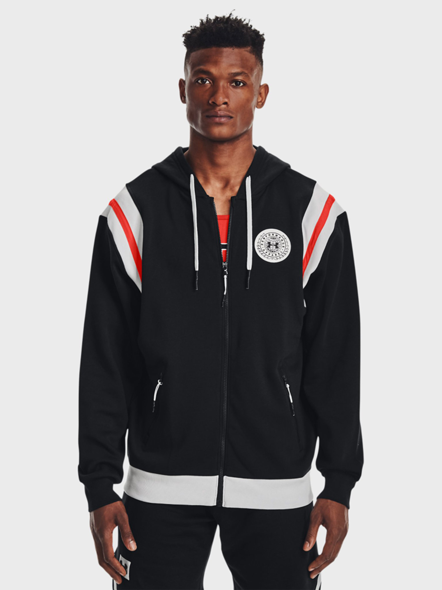 

Толстовка Under Armour Rival Flc Alma Mater Fzhd 1366303-001 XXL